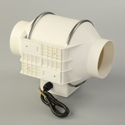 Wandmontage met gemengde stroom inline ventilator met variabele snelheidsregelaar 100 mm 240 V