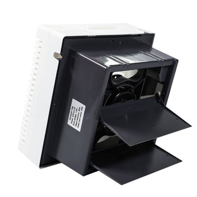 OEM/ODM 6 8 10 12 Plastic Square Wall Mounted Window Shutter Badkamer Uitlaatventilator Met Louver Net Air Extractor Ventilator