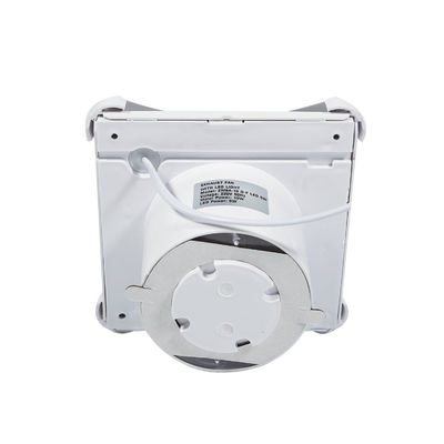 Witte 4 inch wand gemonteerd ronde ventilator uitlaatventilator met stekker voor badkamer keuken venster