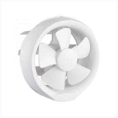 Eigen massaproductie van 150 mm witte wandgebouwde luchtzuigventilator met OEM/ODM-diensten