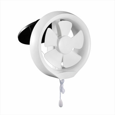 Eigen massaproductie van 150 mm witte wandgebouwde luchtzuigventilator met OEM/ODM-diensten