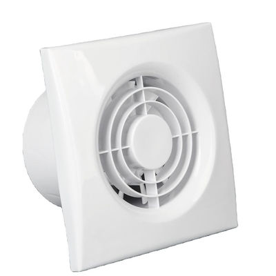 12. Badkamer Venster Muur Montage Axial Flow Fan met massa sluiter en DC elektrische stroom