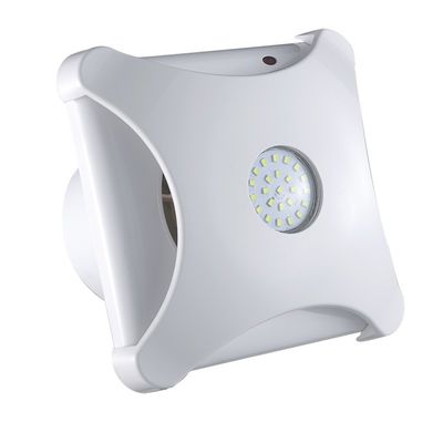 12. Badkamer Venster Muur Montage Axial Flow Fan met massa sluiter en DC elektrische stroom