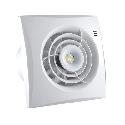 12. Badkamer Venster Muur Montage Axial Flow Fan met massa sluiter en DC elektrische stroom