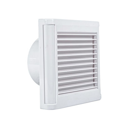 6 8 inch badkamer venster muur gemonteerde sluiter luchtzuiger ventilator met plastic lem