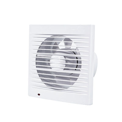ABS stil glas venster elektrische luchtzuiger ventilator met LED-licht en plastic lemmet