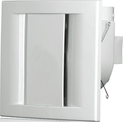 2-12 inch zwarte wand gemonteerde keuken uitlaatventilator met verlichting en axiale stroomontwerp
