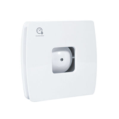 240V Spanning ABS Plastic Mix Flow Duct Fan voor aanpassing in wit voor 4 inch