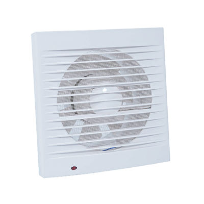 240V Spanning ABS Plastic Mix Flow Duct Fan voor aanpassing in wit voor 4 inch