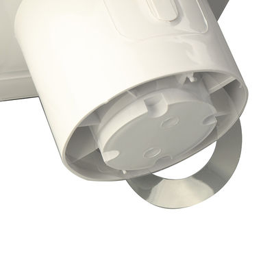 100 mm badkamer ultra stille ventilatie ventilator met LED licht wand gemonteerde uitlaatventilator