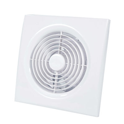 Plastic HVAC Ventilatie Kleine uitlaatventilator met vochtigheidssensor Lichte luchtextractorventilator