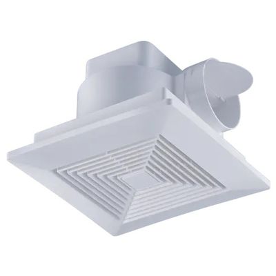 240V Max. Spanning Stil Plastic Vierkant Badkamer Ventilatieventilator met Axial Flow Fan