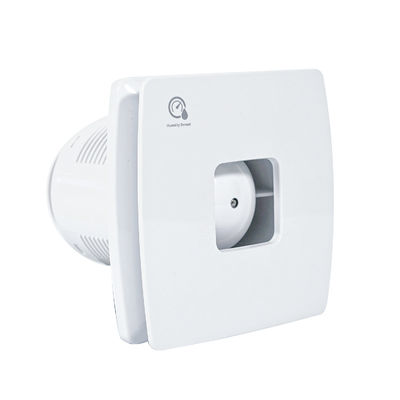 240V Max. Spanning Stil Plastic Vierkant Badkamer Ventilatieventilator met Axial Flow Fan