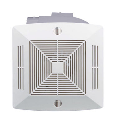 8 inch stil plastic vierkant badkamer Ultra stille ventilatie ventilator met LED licht plafond gemonteerd uitlaat ventilator lucht extract