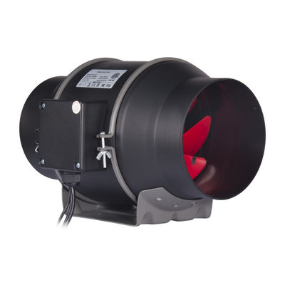 6 inch EC 100~240V Inline Duct Fan Fan met WiFi App Met Temperatuurvochtigheidscontroleur onderste Inline Duct Fan
