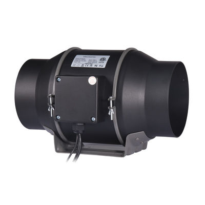 6 inch EC 100~240V Inline Duct Fan Fan met WiFi App Met Temperatuurvochtigheidscontroleur onderste Inline Duct Fan