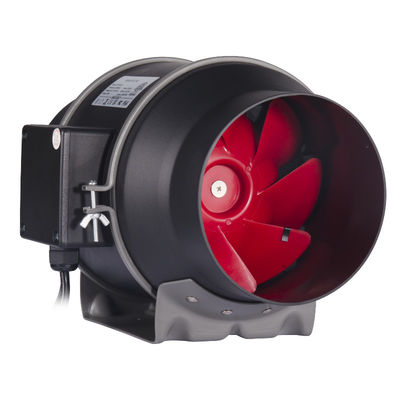 6 inch EC 100~240V Inline Duct Fan Fan met WiFi App Met Temperatuurvochtigheidscontroleur onderste Inline Duct Fan