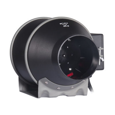 Smart WIFI APP 4 inch geluidsarme inline kanaalventilator Programmeerbare controller EC-motor Inlin kanaalventilator