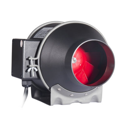 100~240V laag geluid 4 inch EC met Smart Variable Speed Controller In-line Duct Fan