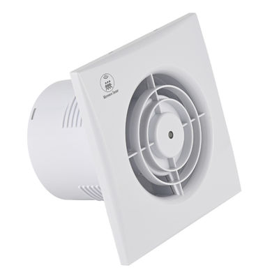 125 mm laag geluid sluiter badkamer ventilatie wand gemonteerde uitlaatventilator met vochtigheidssensor luchtextractor ventilator