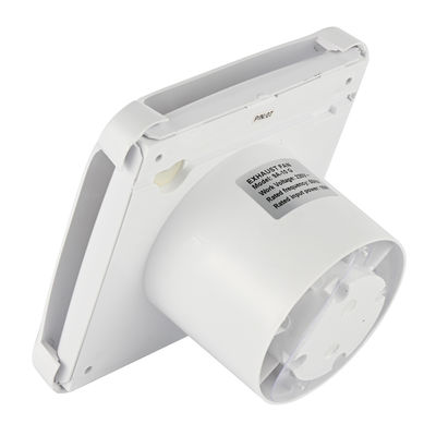 Groothandel 6 inch Plastic Silent Badroom Ventilatie met LED Licht Wand Ventilatoren Uitlaatventilator