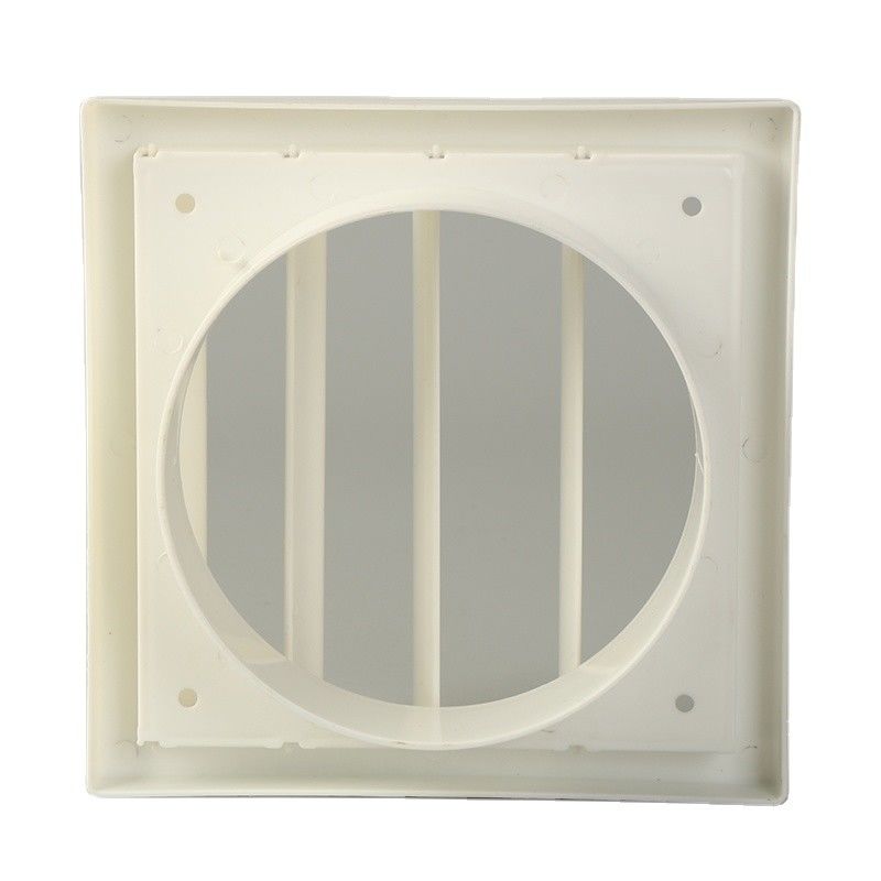 Gepersonaliseerd logo Airconditioning Vaste vierkante accessoires Louvre Grill voor Axial Flow Fan