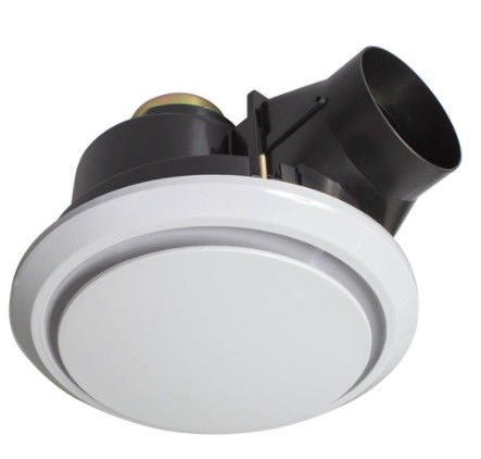 Home Plafond gemonteerde motor duct uitlaatventilator met Led Light Standard Plastic Extractor