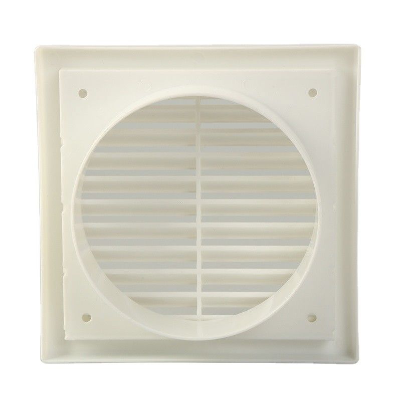 Ronde luchtrooster voor HVAC-systeem Wit aluminium plafonddiffuser voor airconditioning