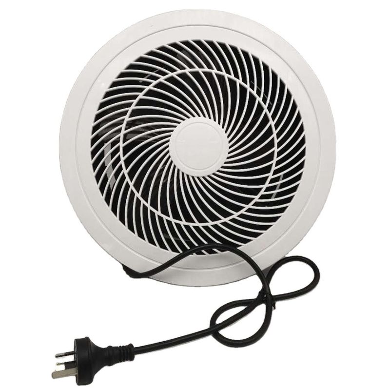 Op maat gemaakte massa 200mm 250mm wandmontage plafond uitlaatventilator met LED-licht OEM / ODM Made