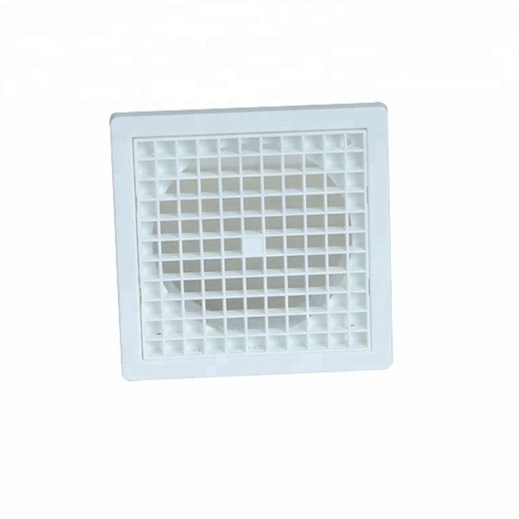 23-65 mm wisselstroom elektrisch stroomtype Plastic gravity grill voor HVAC luchtcirculatie