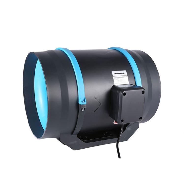 Temperatuur- en luchtvochtigheidscontrole AC 6&quot; Inline Duct Fan voor kas 3 jaar Mechanische levensduur