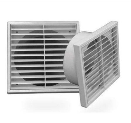 Gepersonaliseerde vierkante rooster voor luchtextractor ventilator Accessoires Witte luchtextractor ventilator