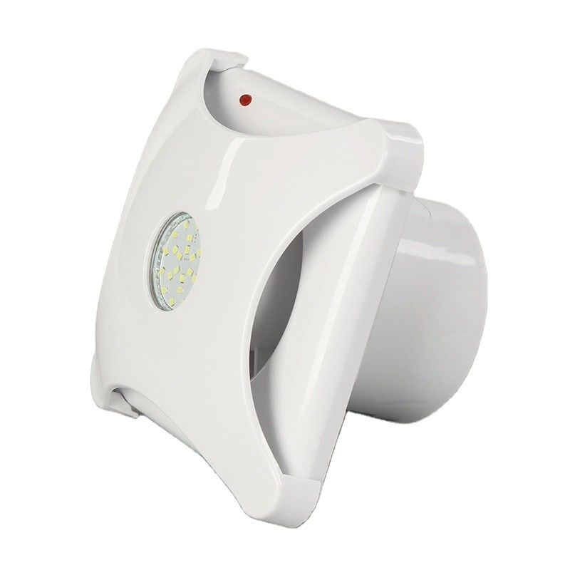 Wandgebouwde uitlaatventilator met LED-lichtluchtextractorventilator OEM-ondersteunde oplossingen