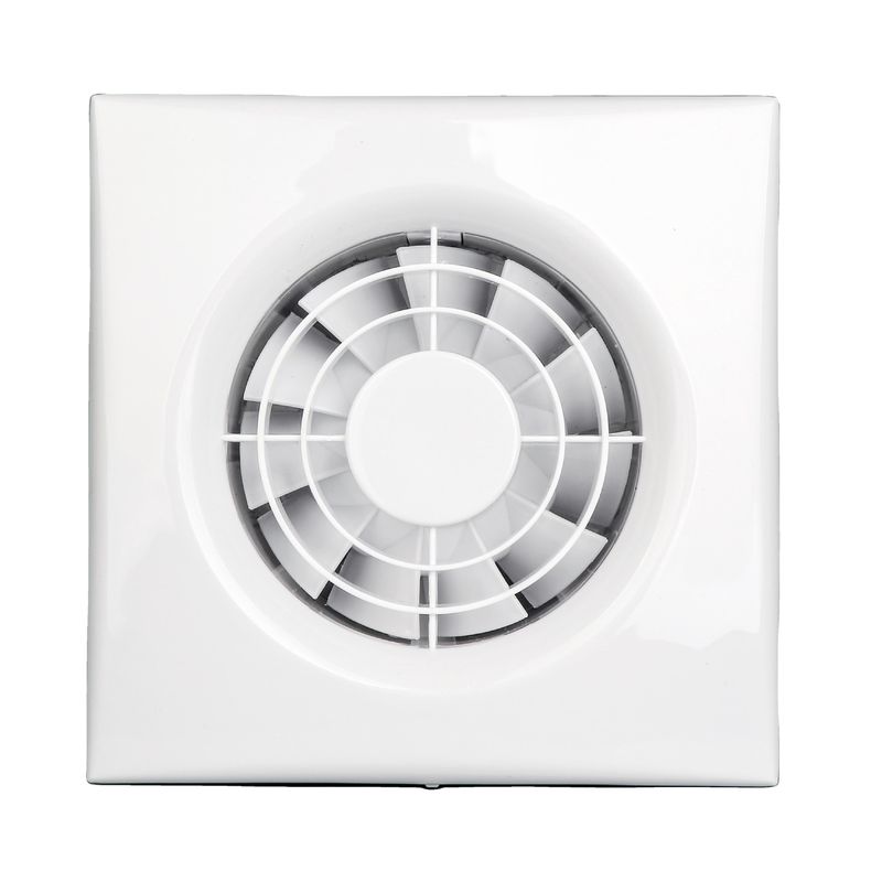 Ventilator voor de ventilatie van badkamers