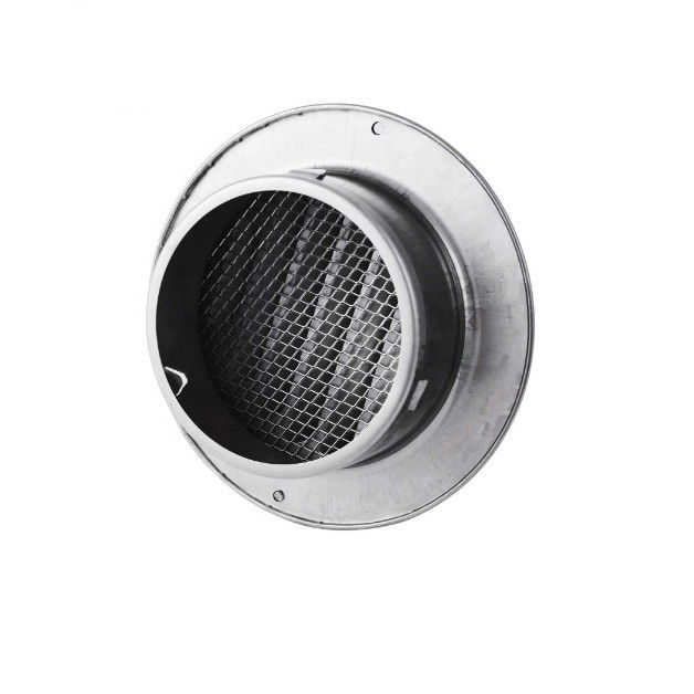 6 inch roestvrij staal huis wand ronde luchtlucht diffuser met waterdichte luchtdek