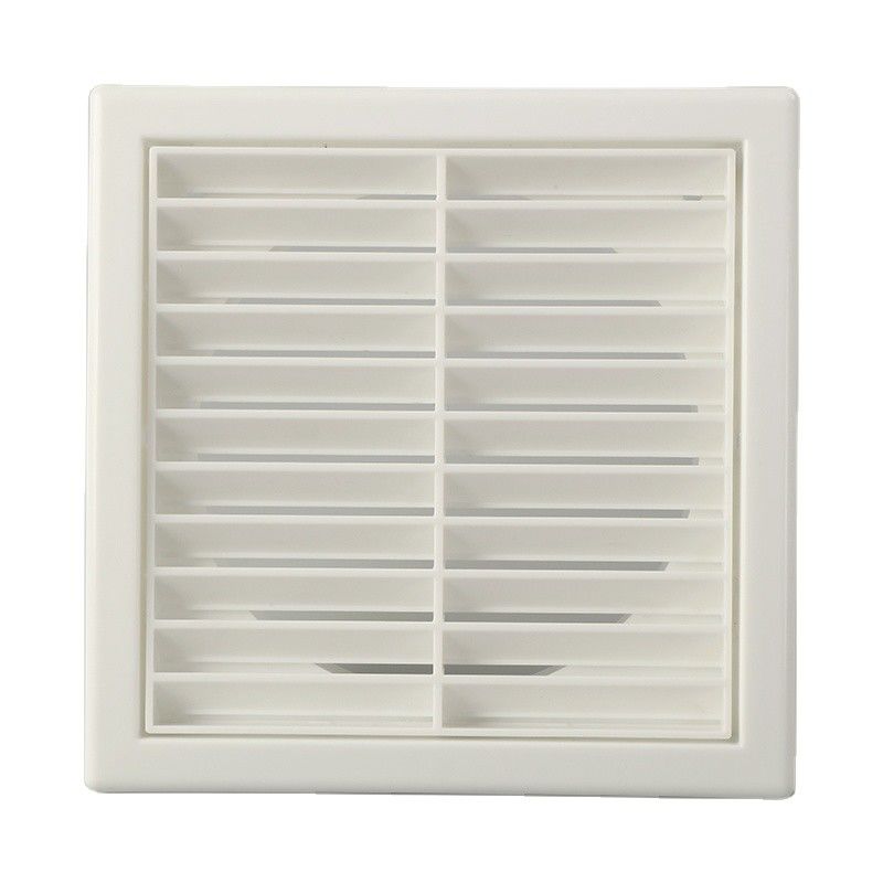 15. Mechanische levensduur 3 jaar Witte plastic ventilatie roosters voor luchttoevoer systeem