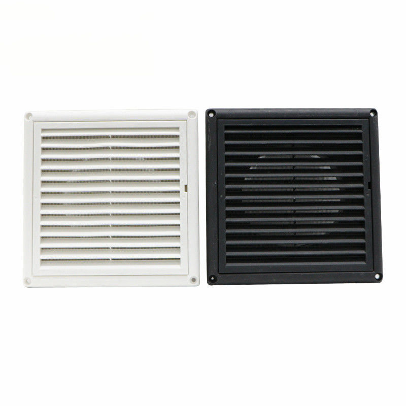 Mass 100mm 125mm 150mm 200mm HVAC Air Plastic Gravity Grill Gemaakt door OEM/ODM