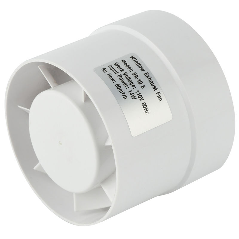 Inlaat Inline Duct Fan Low Noise en Customized Logo met 110V-240V Spanning en EU Plug
