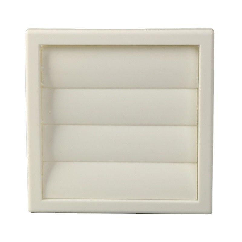 Square Hotel ABS Plastic Plafond Muurmontage Uitlaat Fan Outlet Inlaat Luchtkanaal Grill