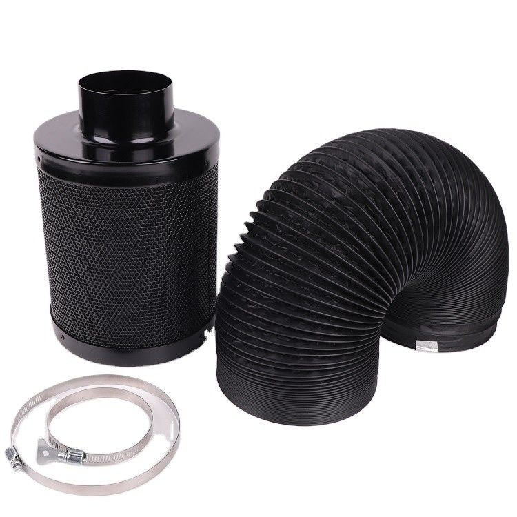 Gepersonaliseerd logo koelluchtfunctie Indoor Grow Fan Carbon Filter met plastic lemmet