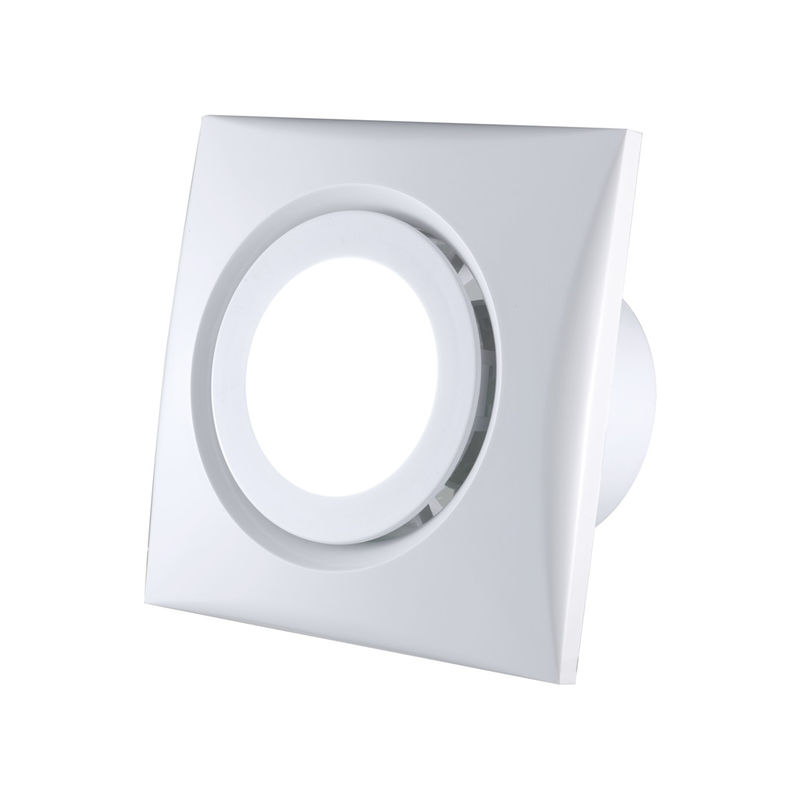 14. OEM/ODM Vierkant plafond gemonteerde uitlaatventilator met 4W LED-licht en luchtmassa