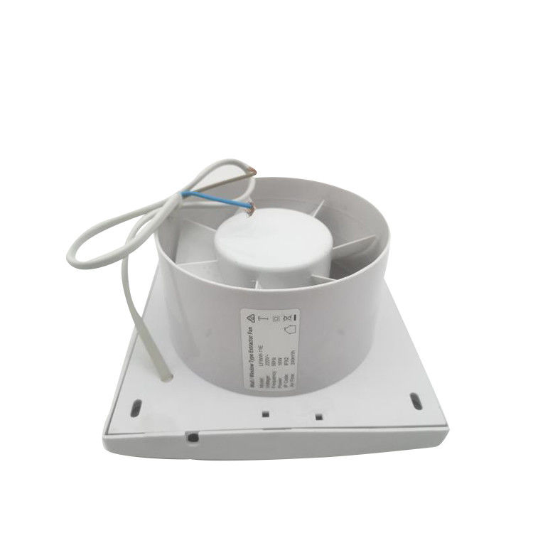 210 mm Wandplafond Ventilatie ventilator met trekknop en LED-licht Wit 23-65 mm