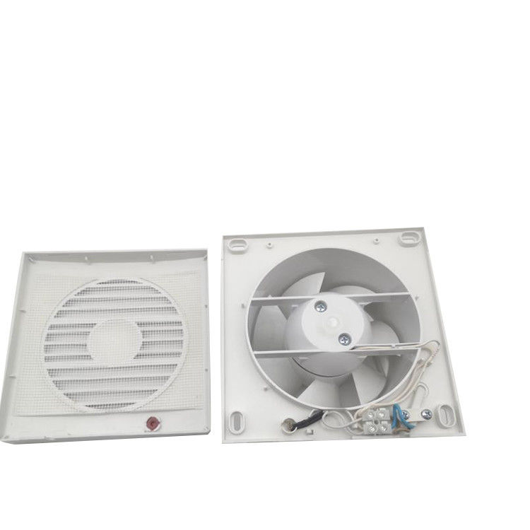 Plastic vierkante grillmix stroomkanaalventilator 6 8 inch aangepaste logo luchtafzuigventilator