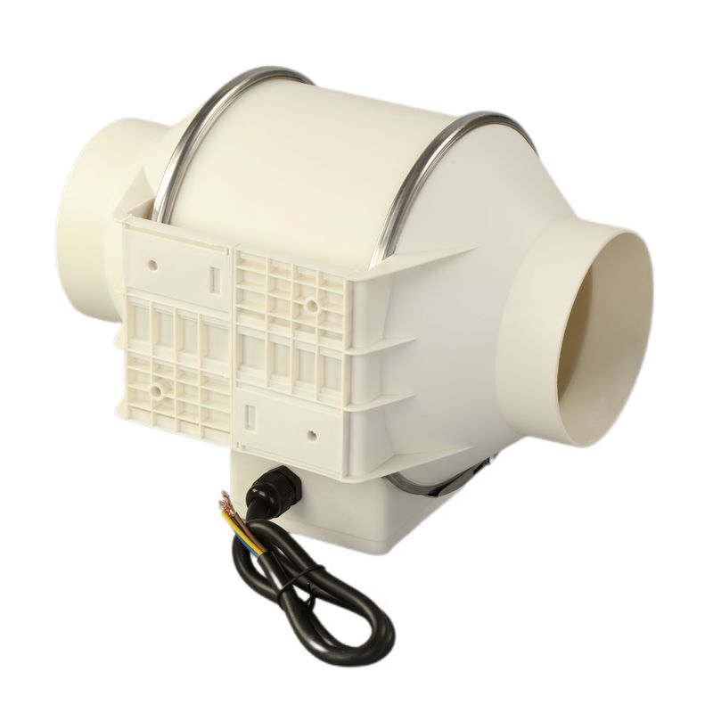162-252 Luchthoeveelheid 220V 4/5/6inches 100/125/150/200mm Stil gemengde stroom uitlaat Inline duct ventilator