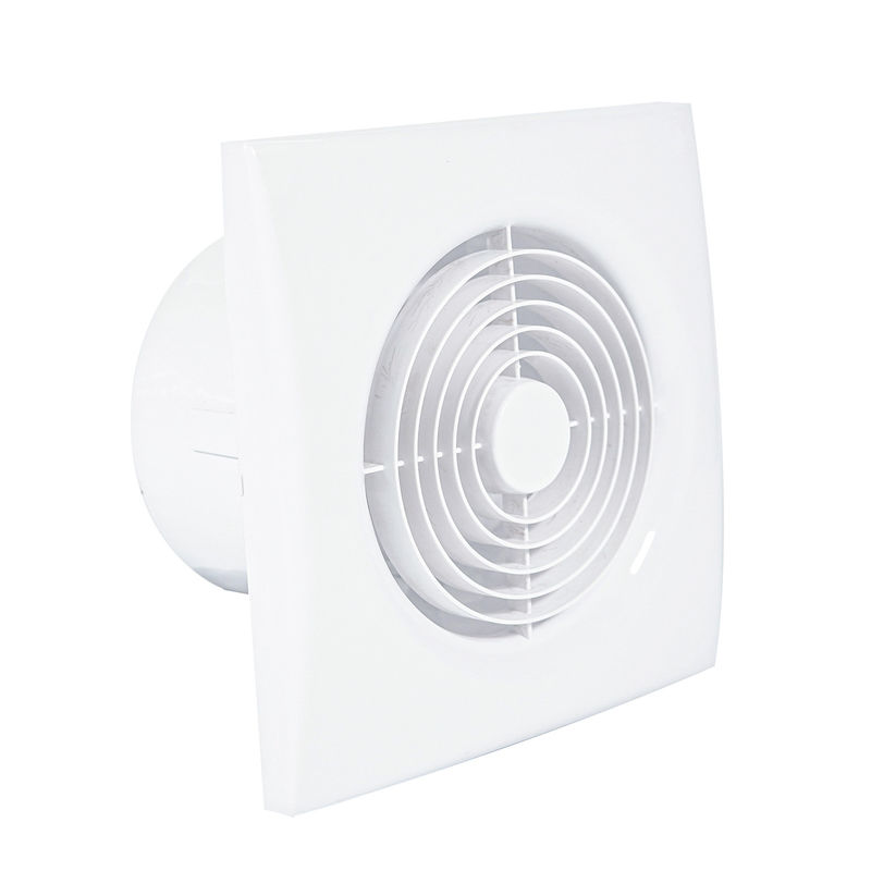 OEM-ondersteunde witte 35w 250v ronde wandmontage luchtzuigventilator voor massaproductie