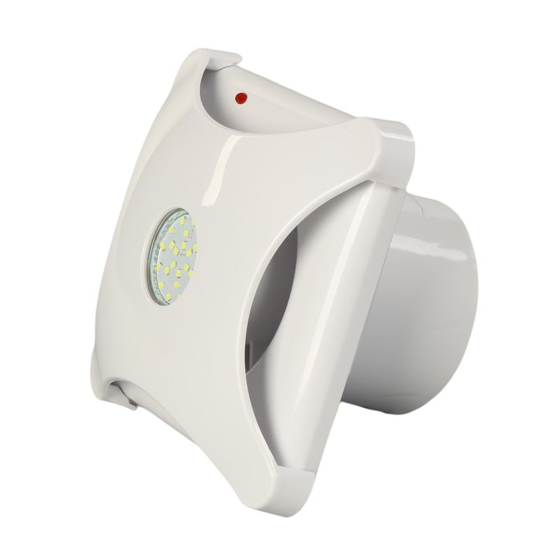 1/4 inch 0-100% snelheidscontrole Hydroponic Grow Systems Inline Fan voor 220V Spanning