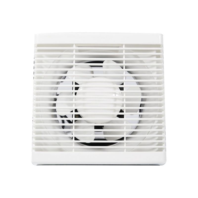 Plastic vierkante wand gemonteerde badkamer extractor ventilator met beschermende netspanning 240V
