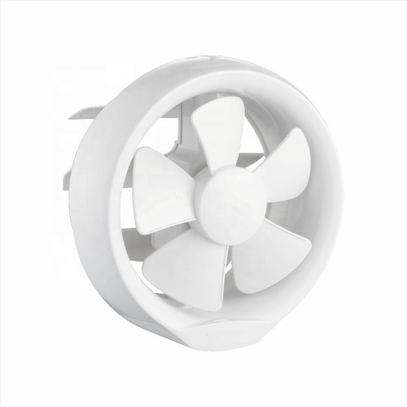 OEM/ODM Design Mass Badkamer Ronde Plastic Oil Bearing Ventilatie Uitlaatventilator in Wit