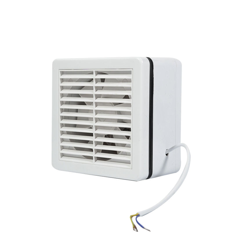 6 8 Inch Badkamer Venster Muur gemonteerde sluiter Air Extractor Fan met OEM / ODM Design