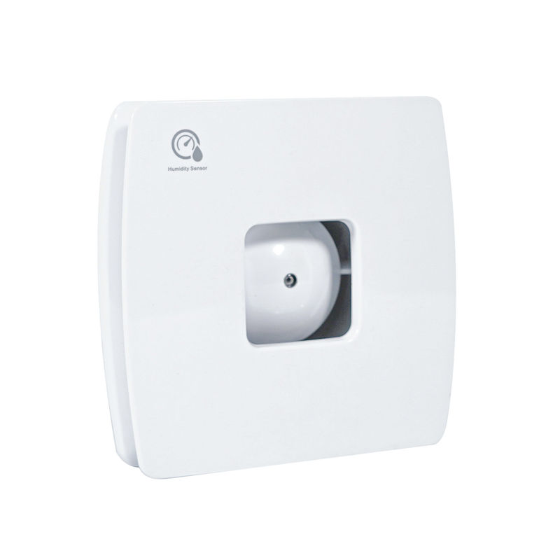 240V Spanning ABS Plastic Mix Flow Duct Fan voor aanpassing in wit voor 4 inch